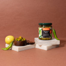 Kati Mirch Pickle (Green Chilli Pickle)