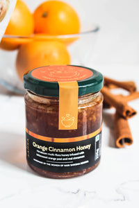 Buy Honey Online, Orange and Cinnamon Honey, Spiced Honey 