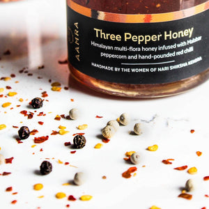 Buy Honey Online, Three Pepper Honey, Spiced Honey