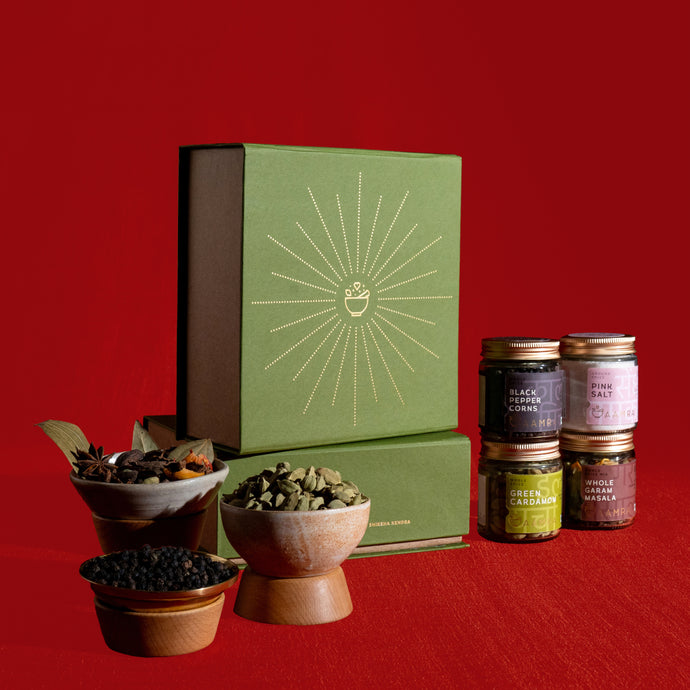 Aamra Essential Spice Box (Set of 4)