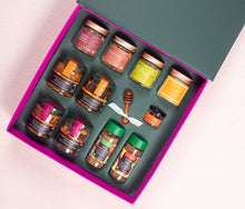 Set of condiment jars in gift box AAMRA
