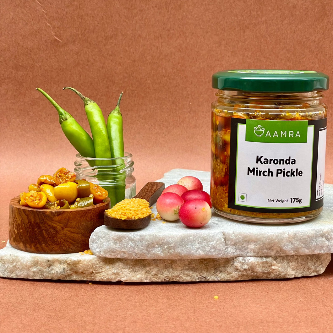 Karonda Mirch Pickle (Seasonal!)